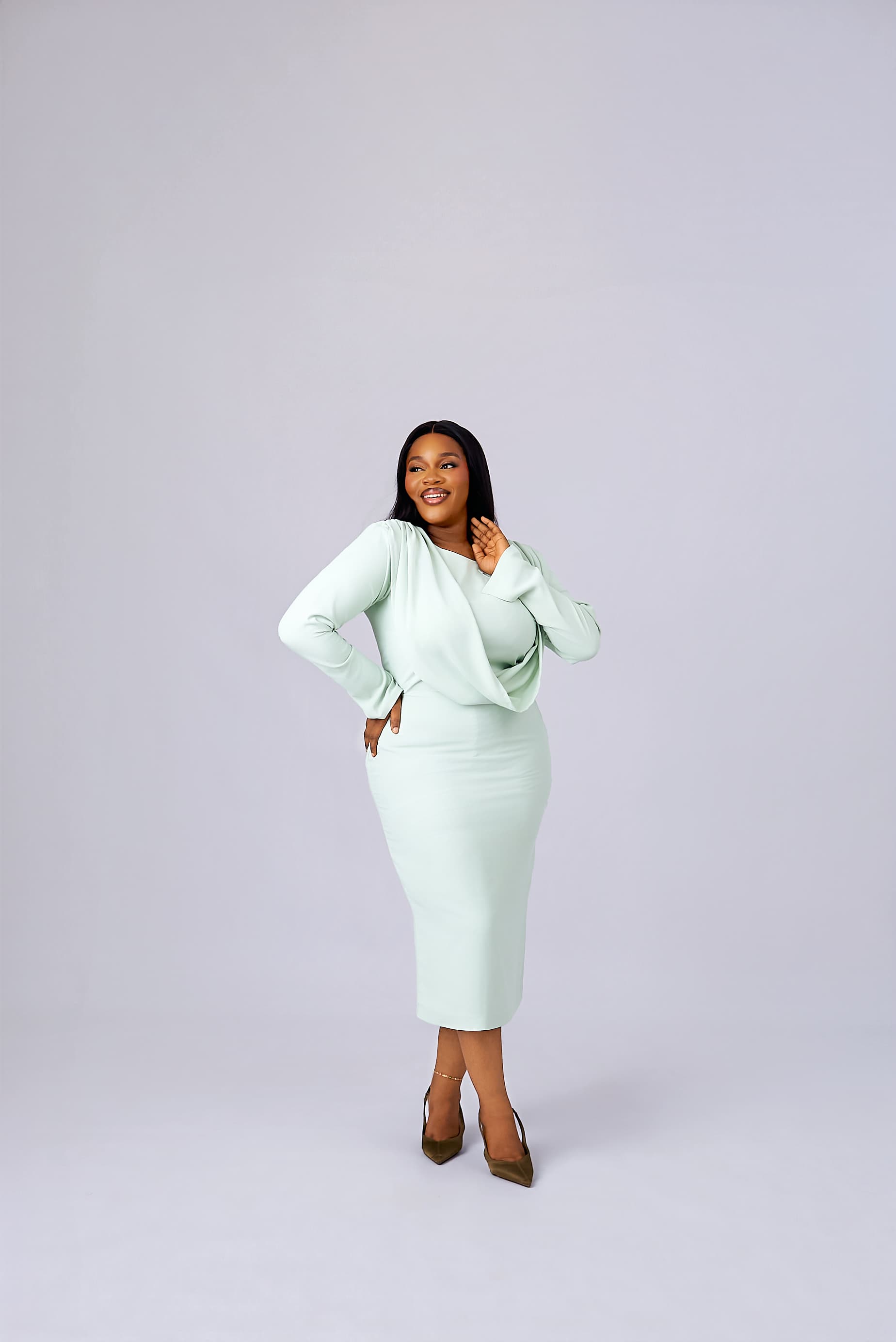 Corporate Baddie Dress — Marobi womenswear